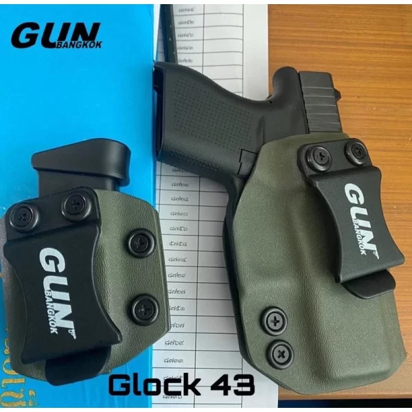 ซองพกใน GLOCK 43 43X Gen 1-5 งาน Handmade